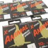 Kamasan Animal X-Strong Hooks to Nylon