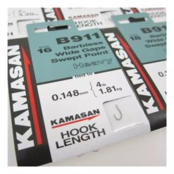 Kamasan B911 Hooks to Nylon