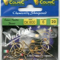 COLMIC NUCLEAR DK800 BARBED SPADE END HOOKS
