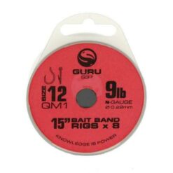 Guru NEW QM1 Bait Band 15 Inch Ready Rigs