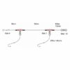 Tronixpro 2 Hook Flapper/Clipped Rig